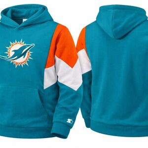 Miami Dolphins Starter Kids Hoodie Size S